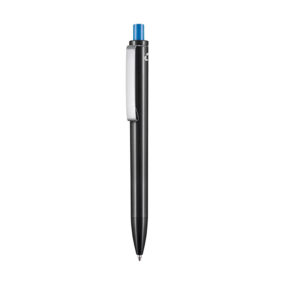 schwarz recycled (PCR)/himmel-blau
