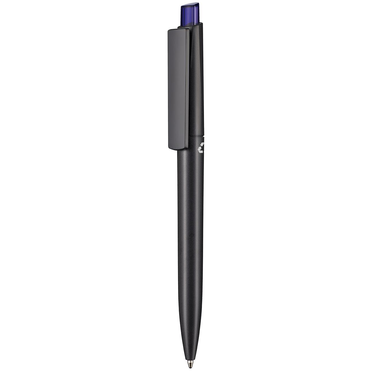 schwarz recycled (PCR)/ozean-blau TR/FR