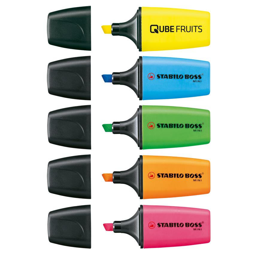 STABILO BOSS MINI 2er-Set Leuchtmarkierer