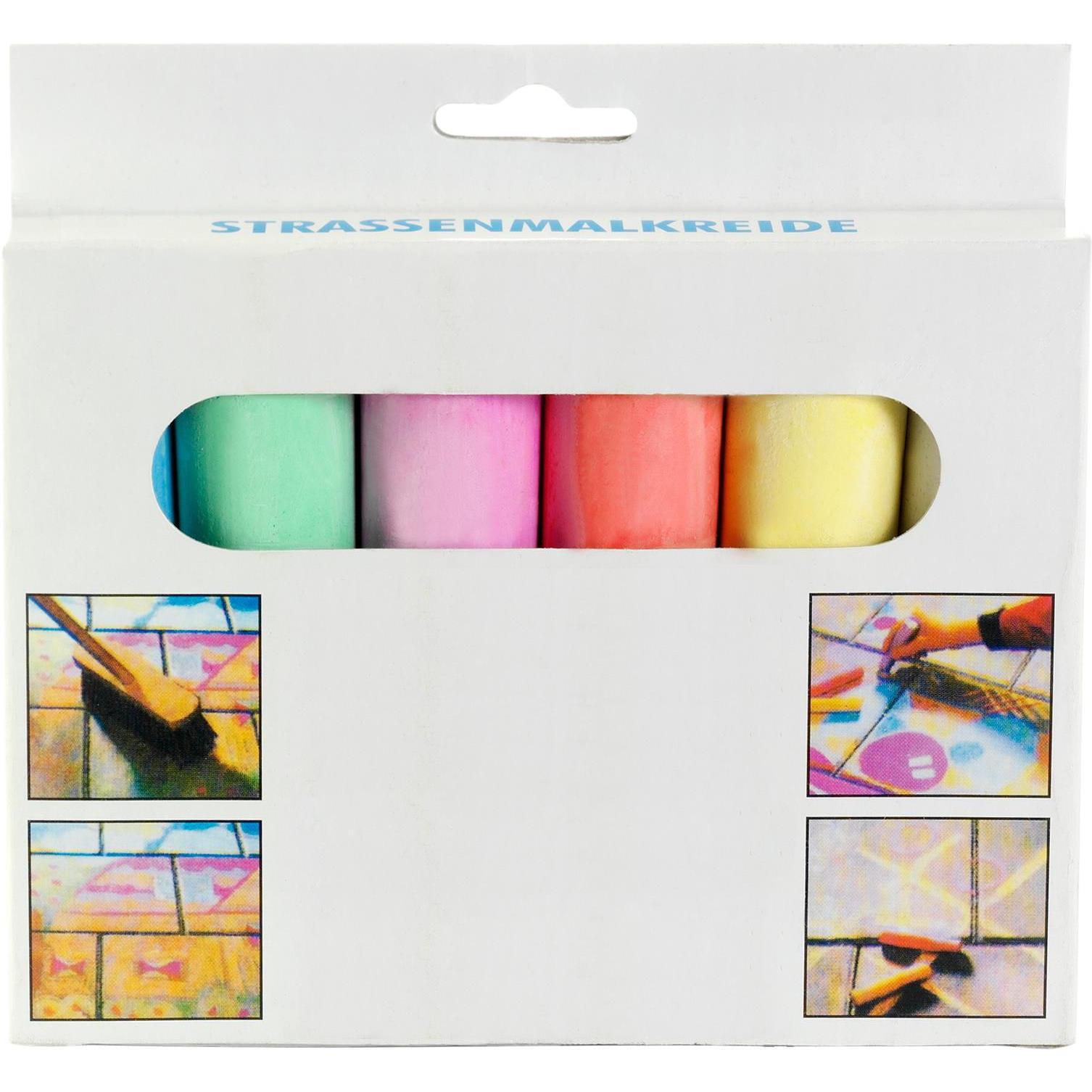 Straßenmalkreide Ottilie | 6 Farben