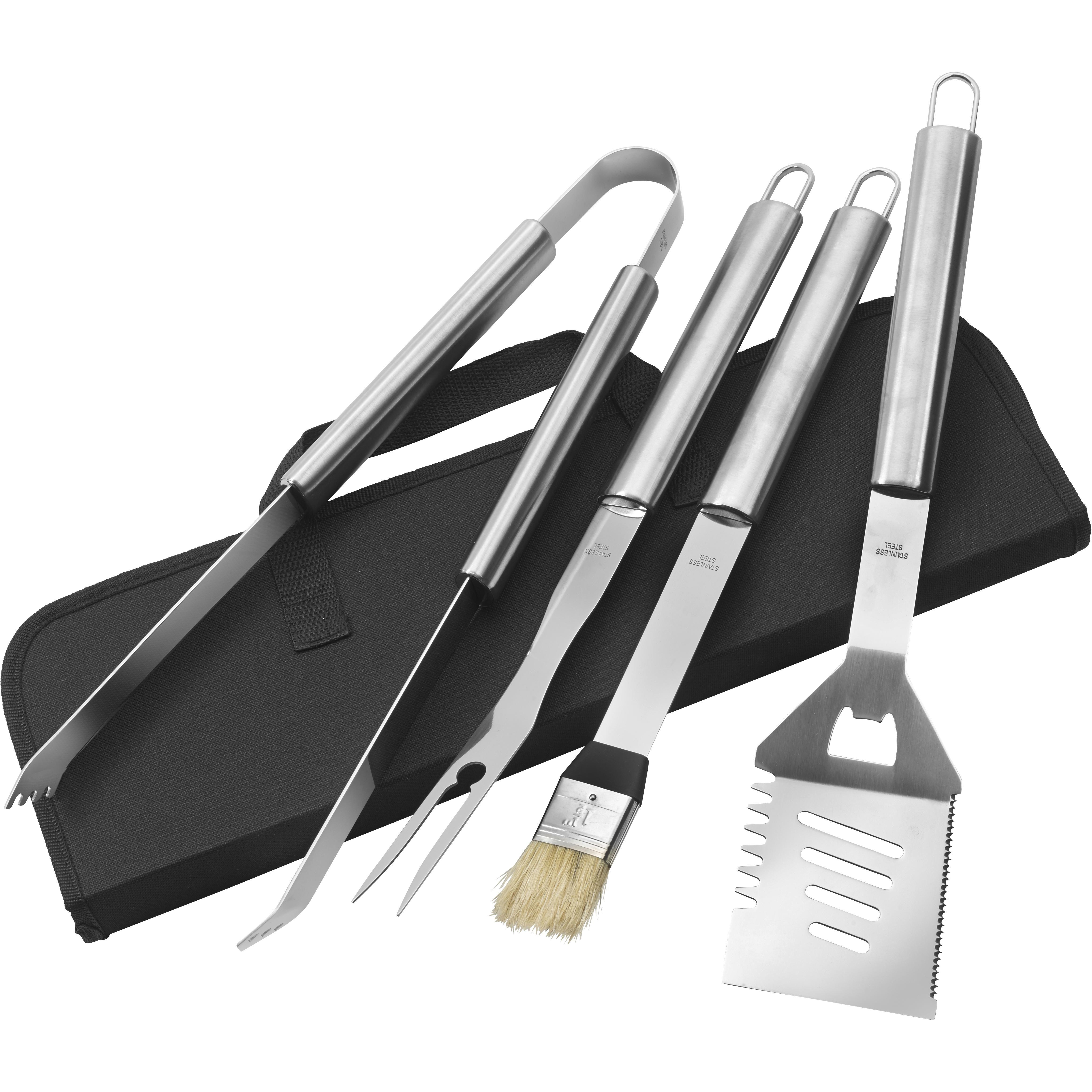 Grillset Silas | Edelstahl | 4 St.