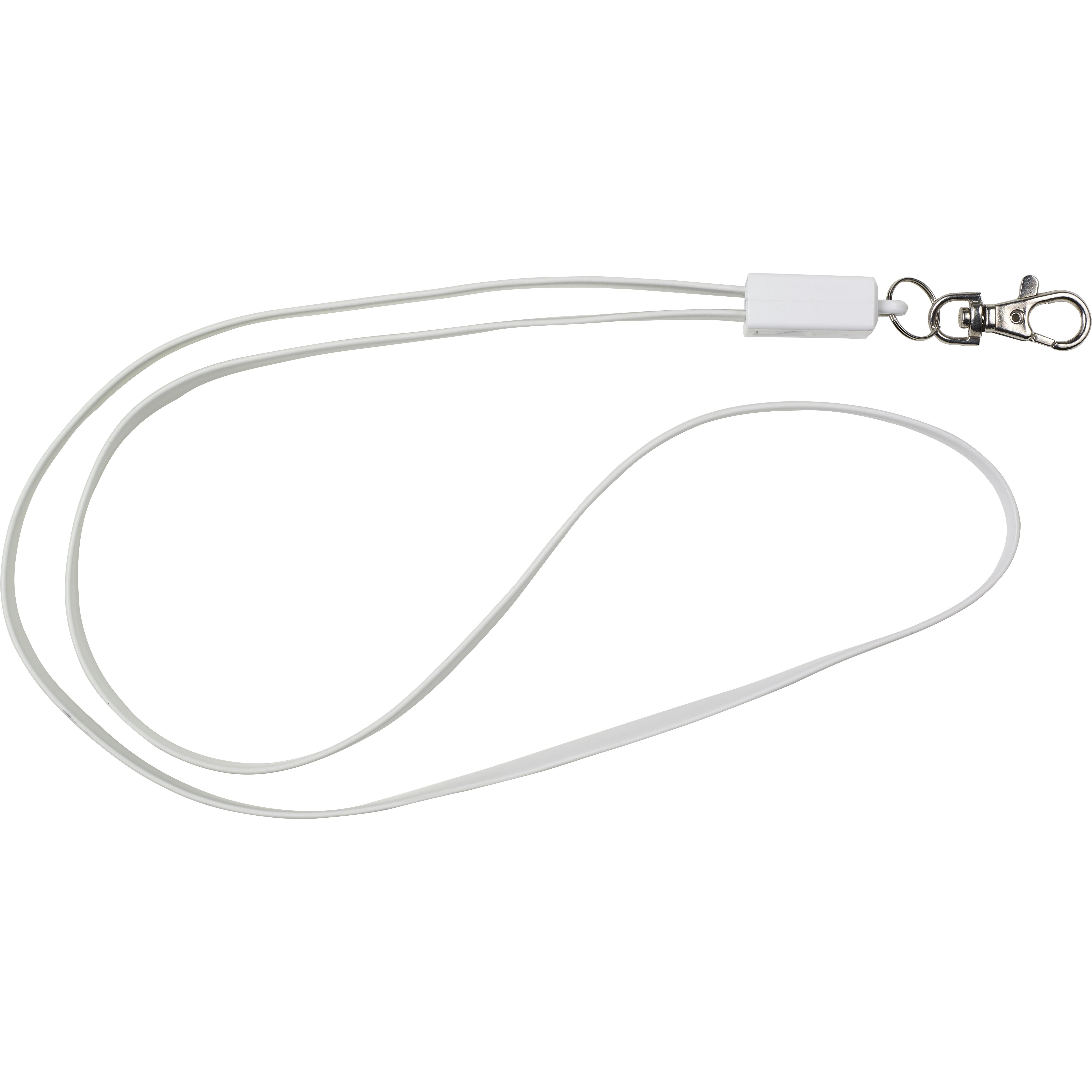 Schlüsselband mit Ladekabel Marguerite | 3-in-1