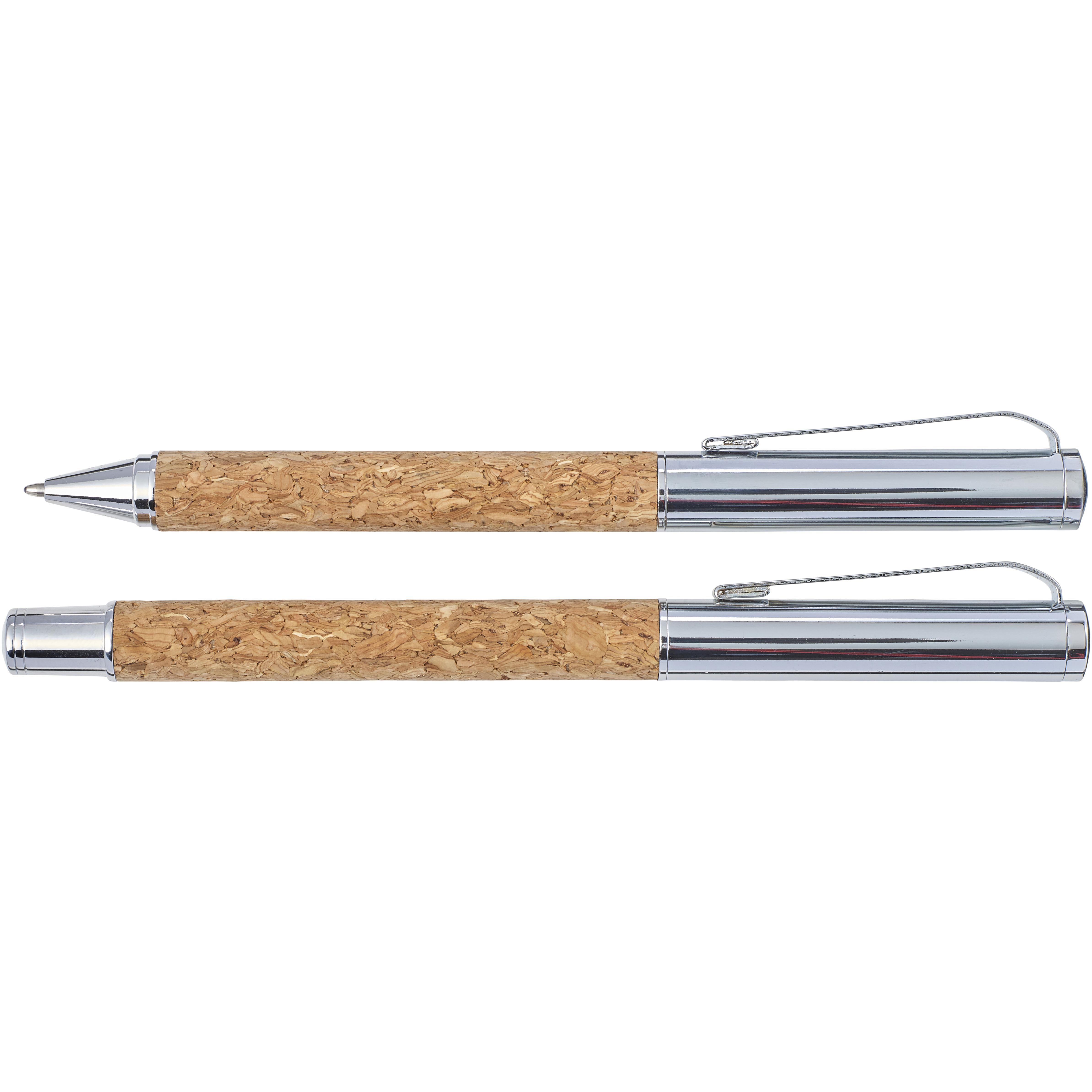 Schreibset Elmer | Kork | 2 Stück