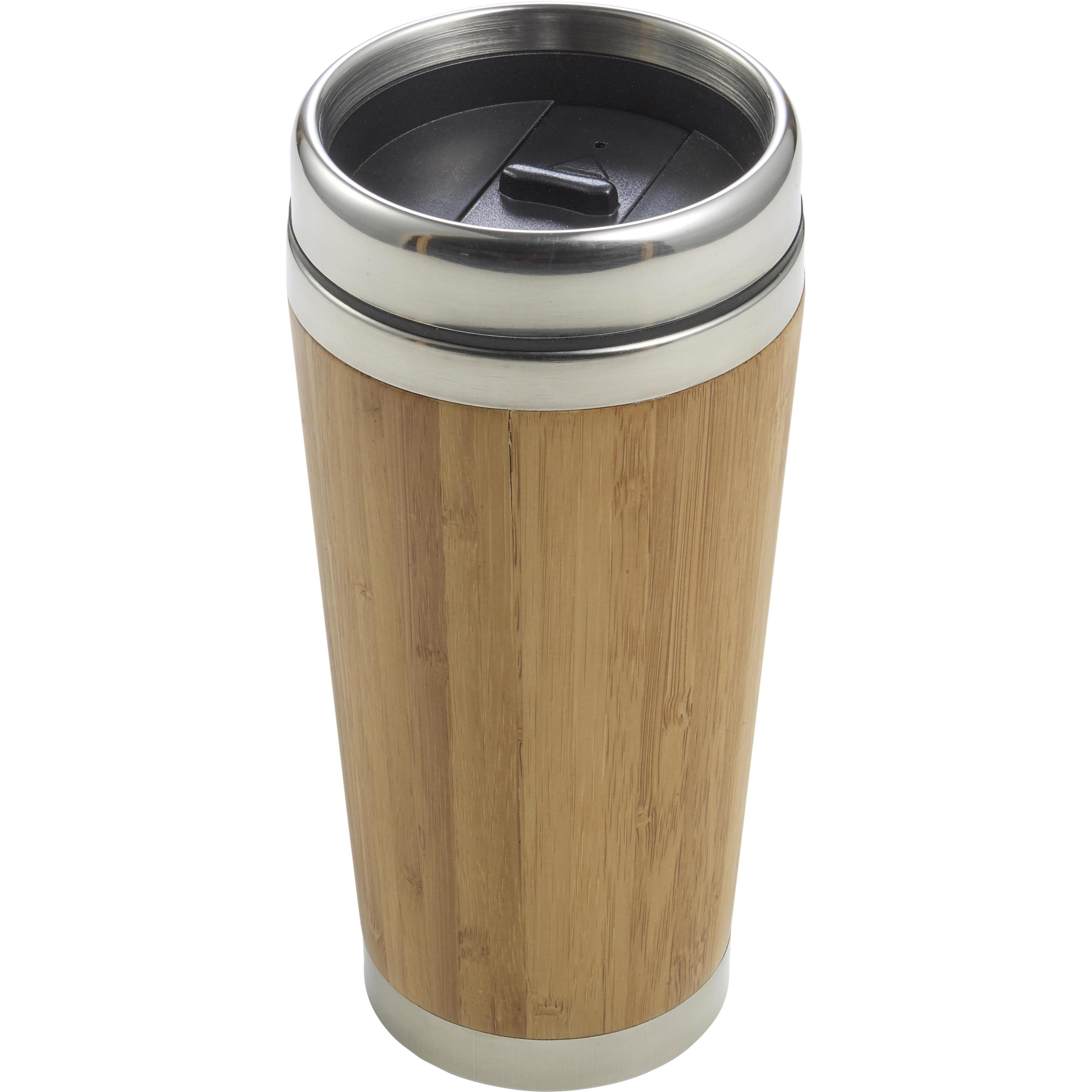Reisebecher Sabine | Bambus und Edelstahl | 400 ml