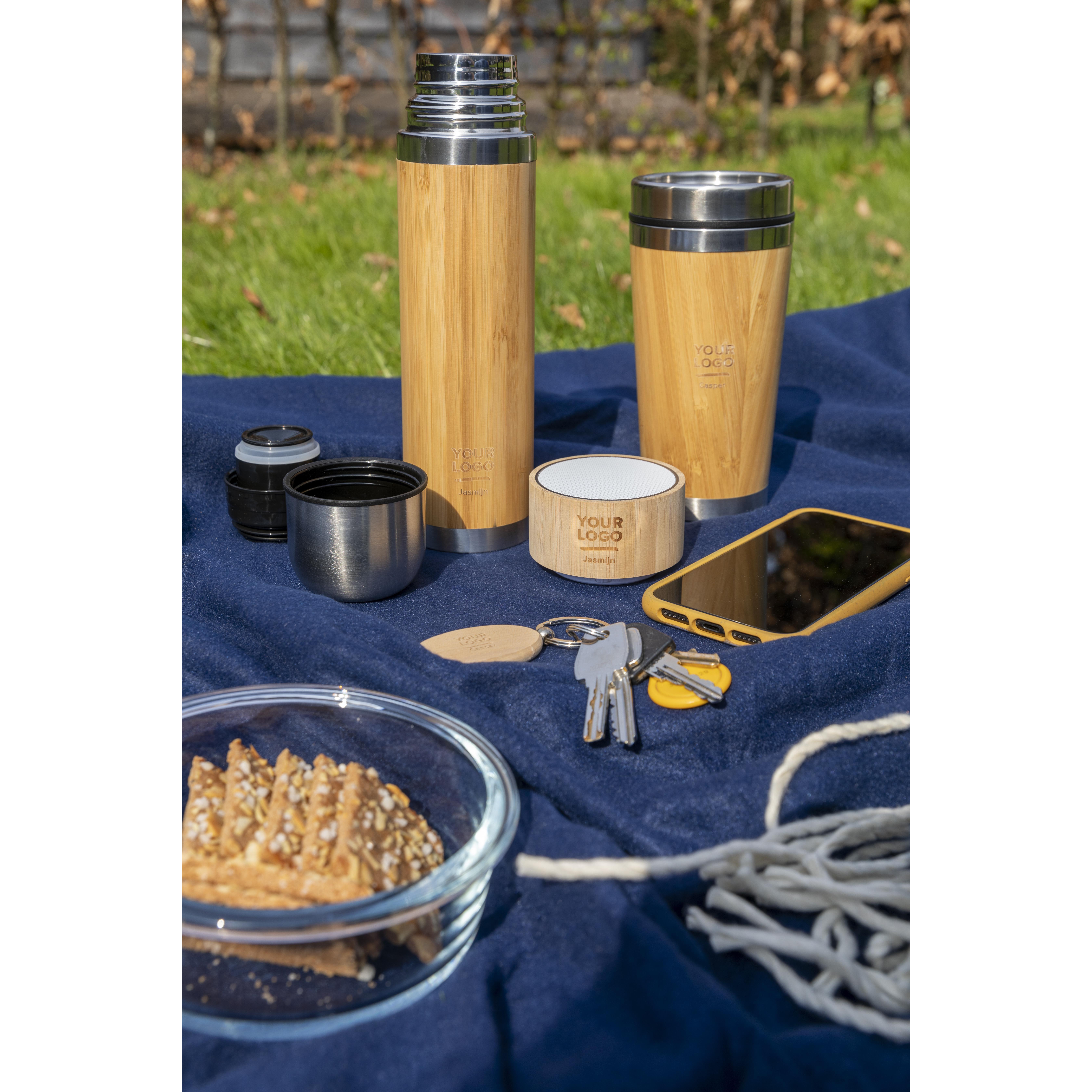 Reisebecher Sabine | Bambus und Edelstahl | 400 ml