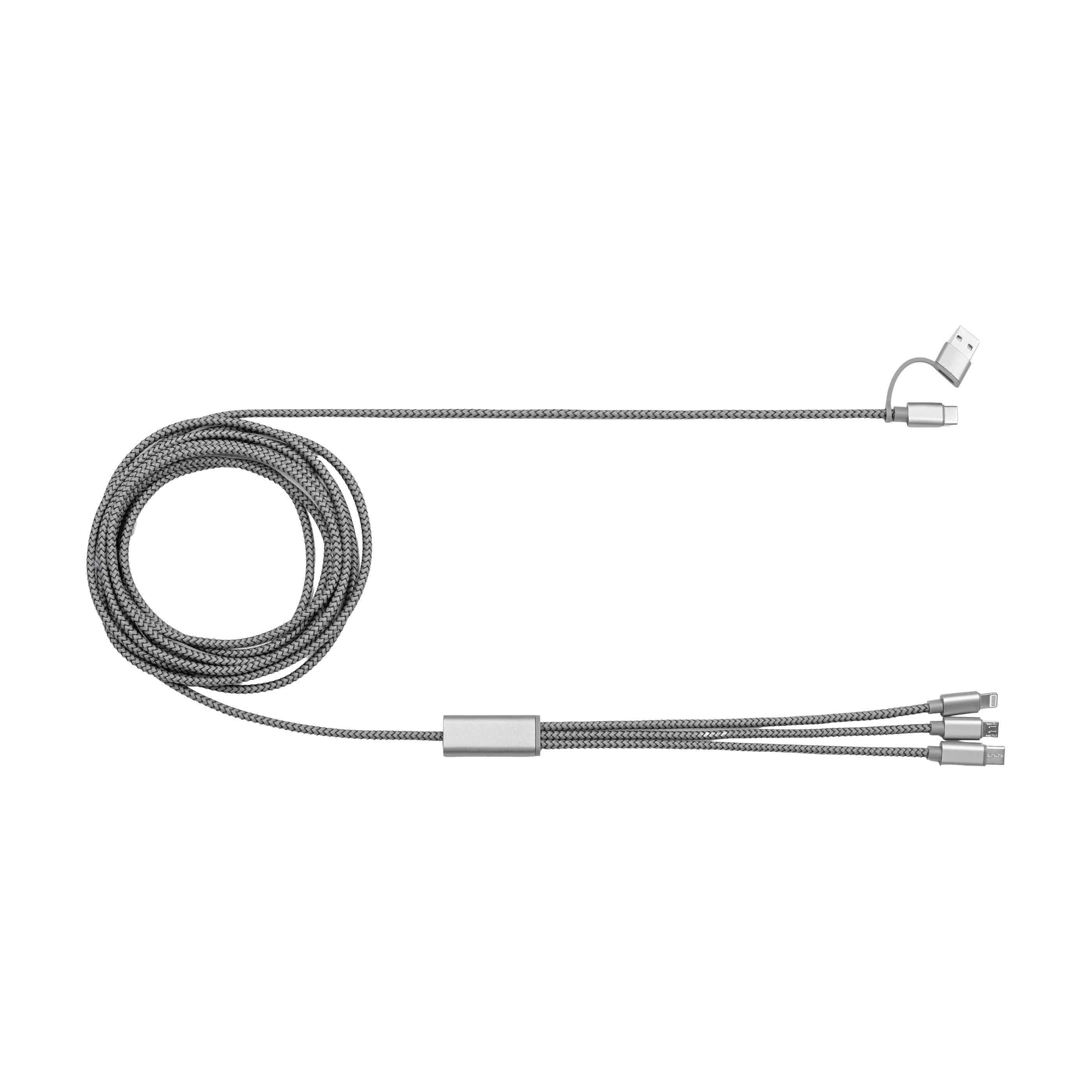 BrandCharger Ladekabel Trident 2+ | 3-in-1
