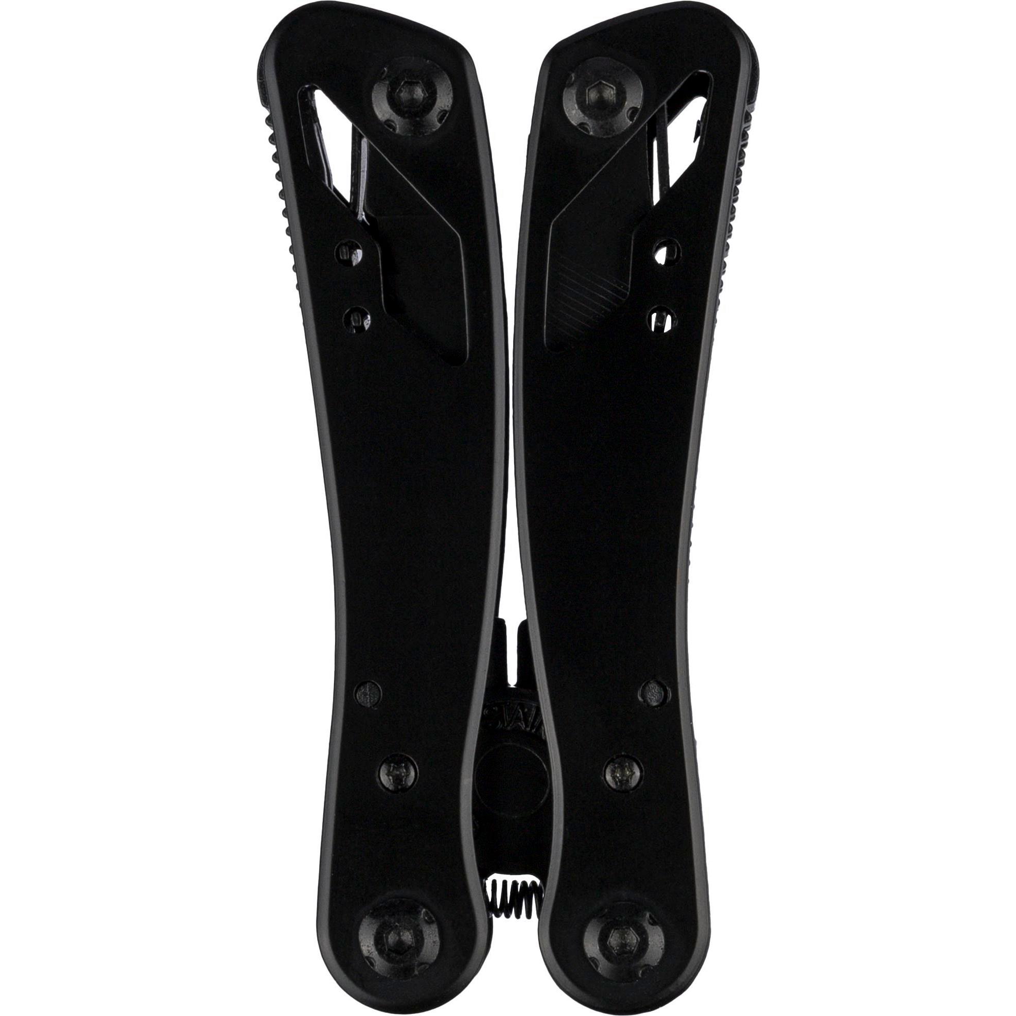 Schwarzes Aluminium-Multitool Ariane