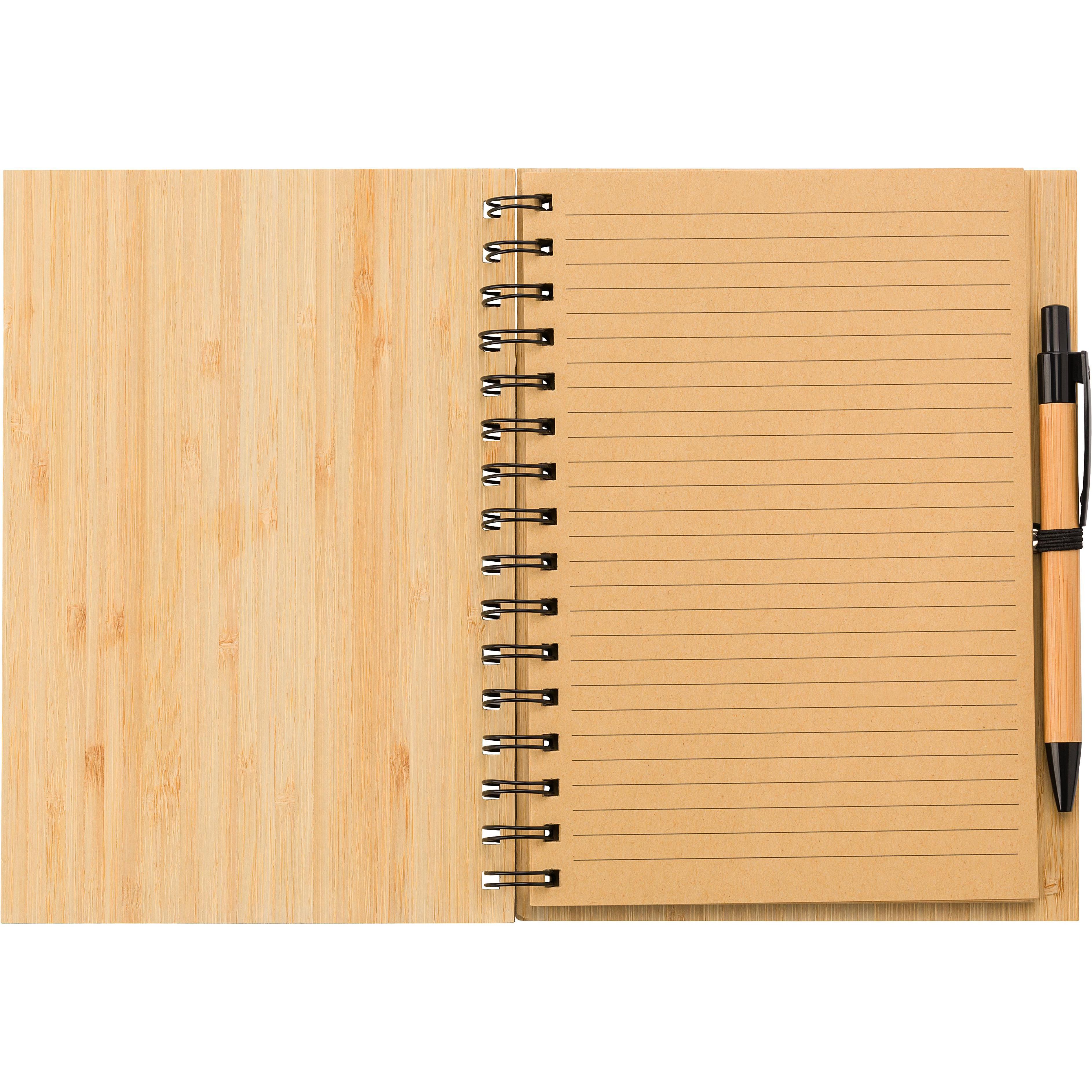 Notizbuch aus Bambus Carmen