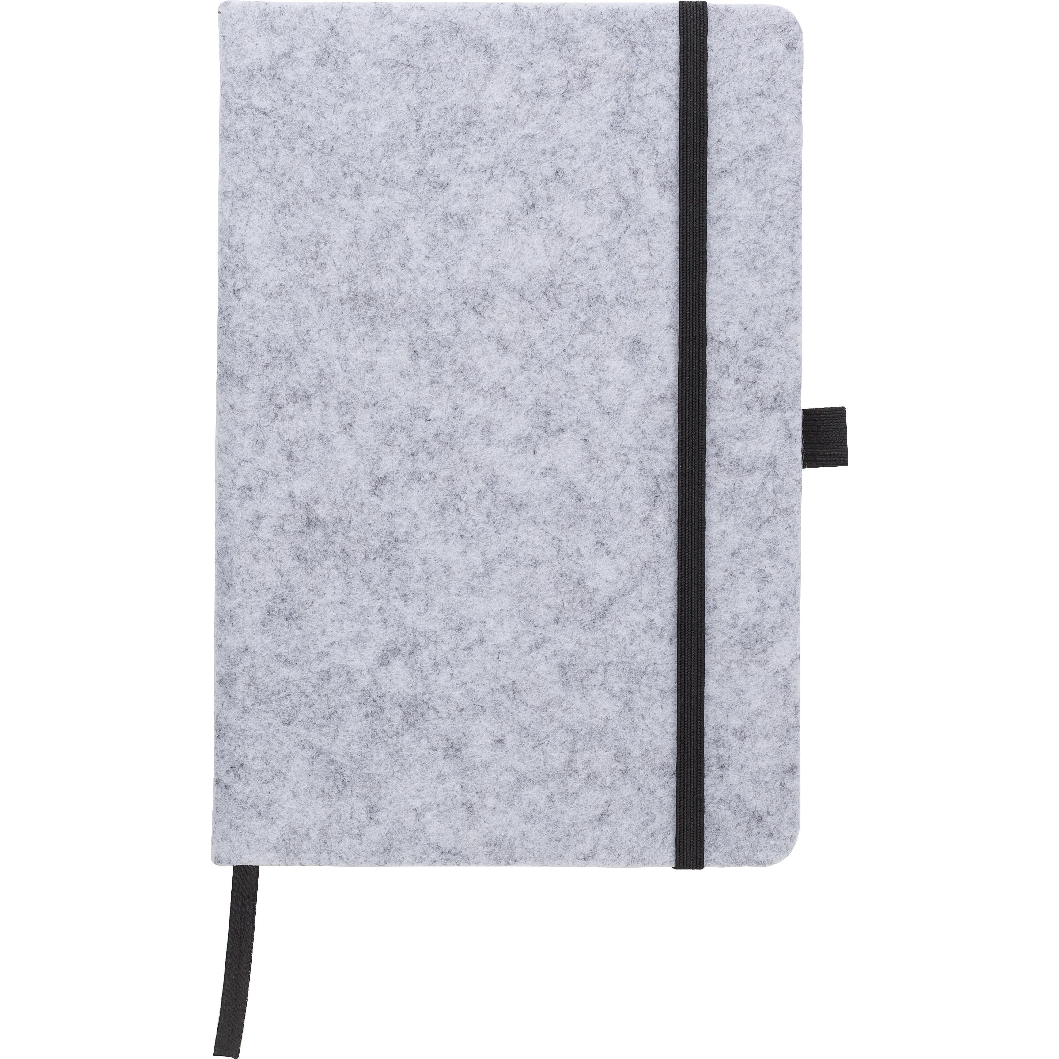 Notizbuch Harper | FSCÂ® Mix-Papier | Filz | A5 | Liniert