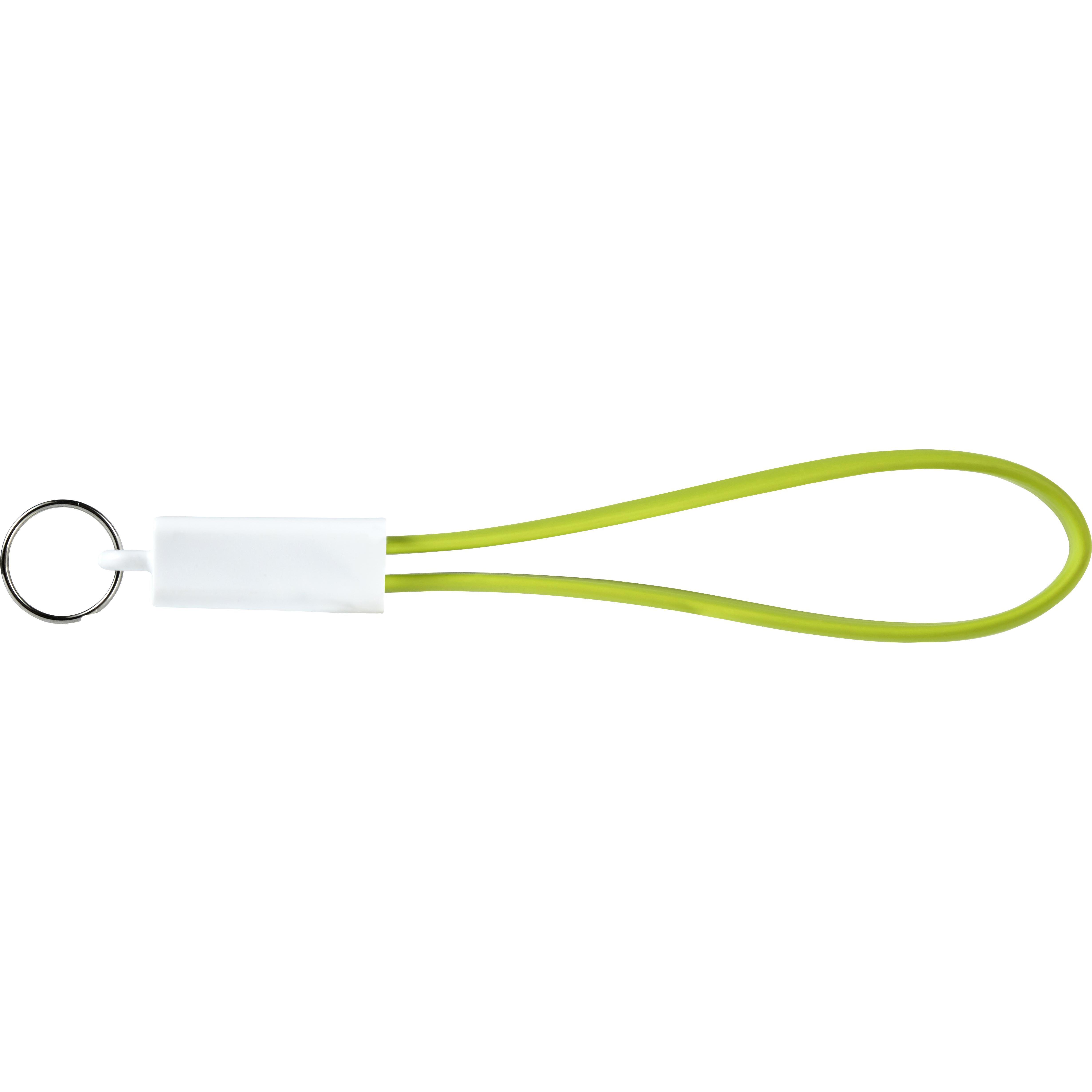 Schlüsselanhänger mit Ladekabel Pierre