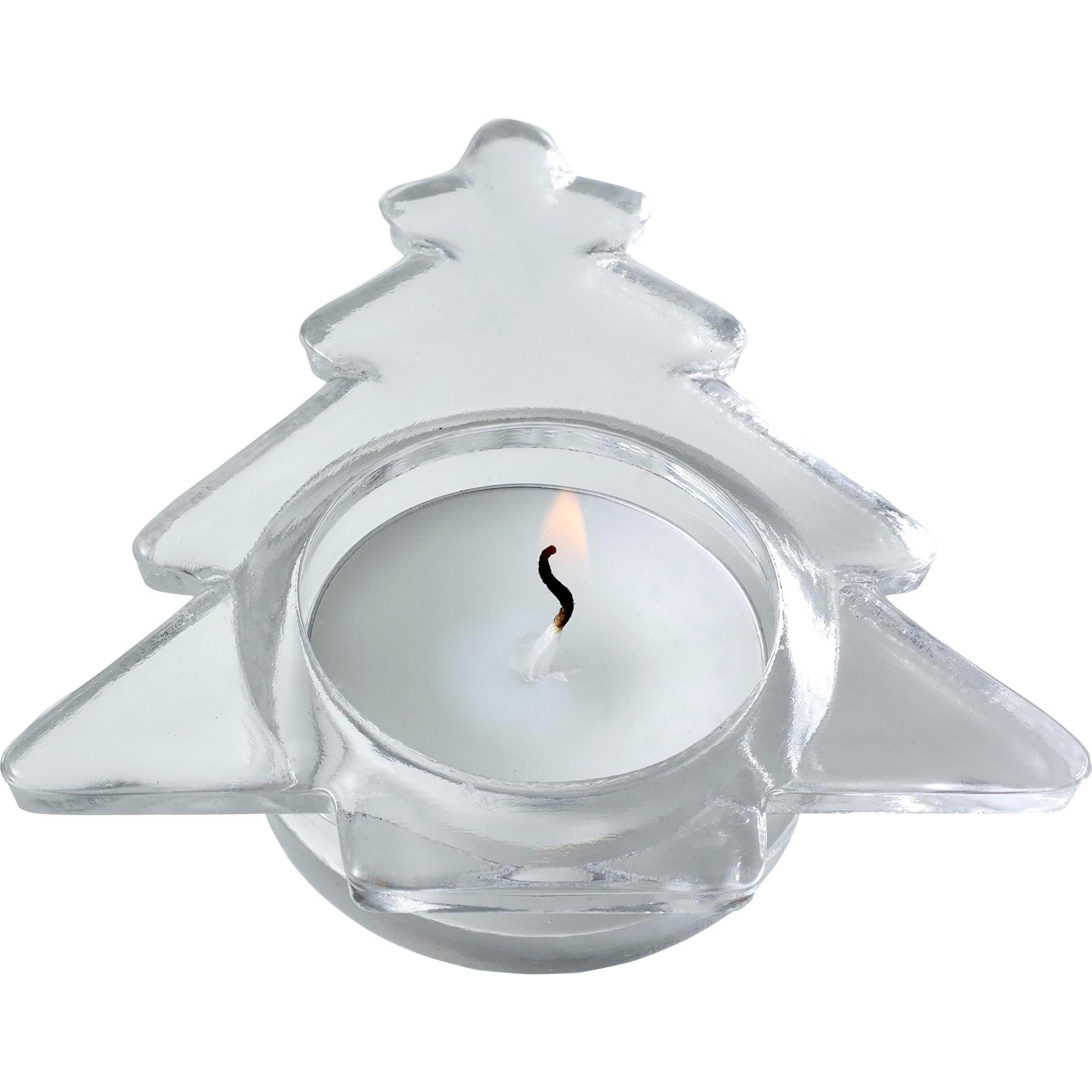 Teelichthalter Casey | Glas | Weihnachtsbaum
