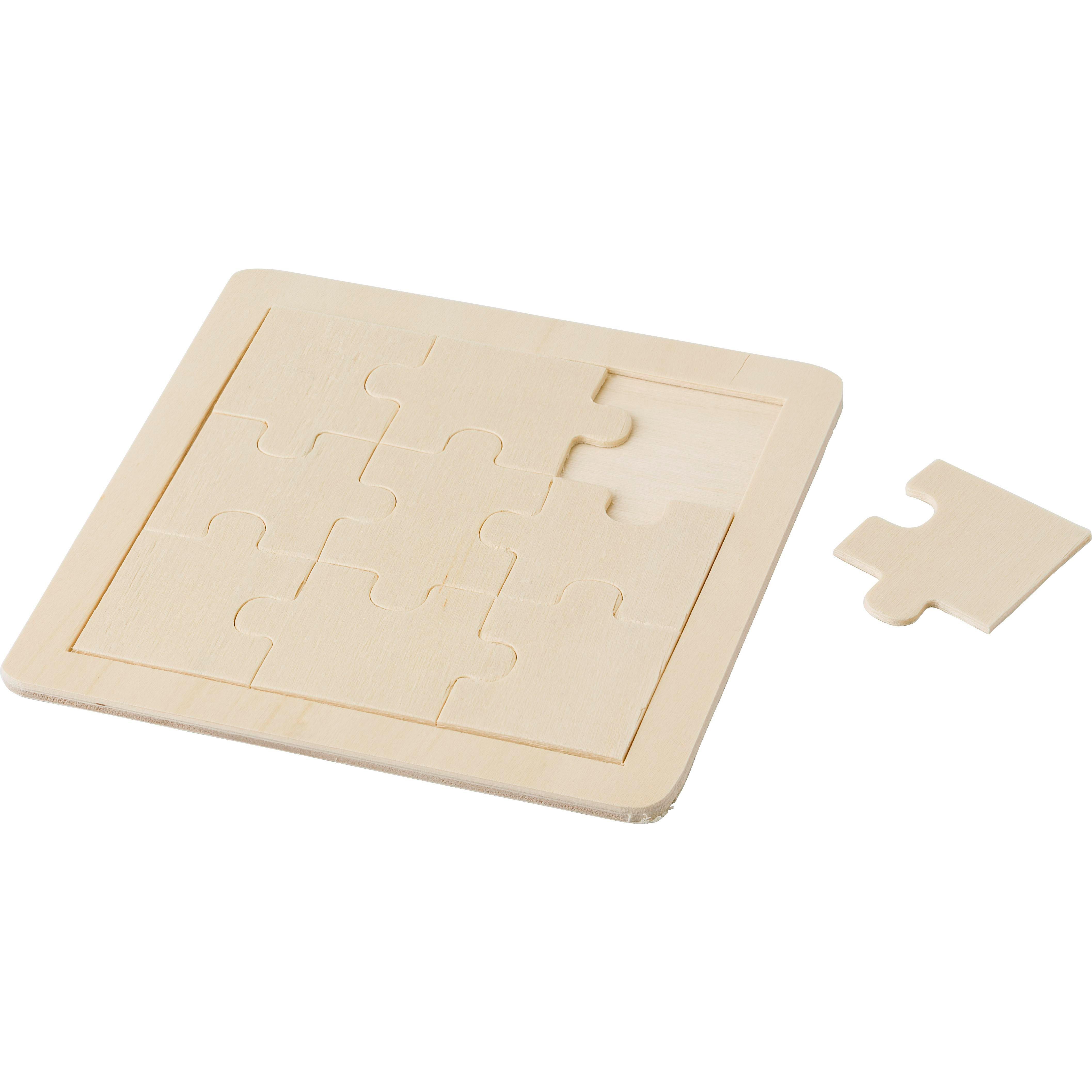Neunteiliges Puzzle aus Holz Alvaro