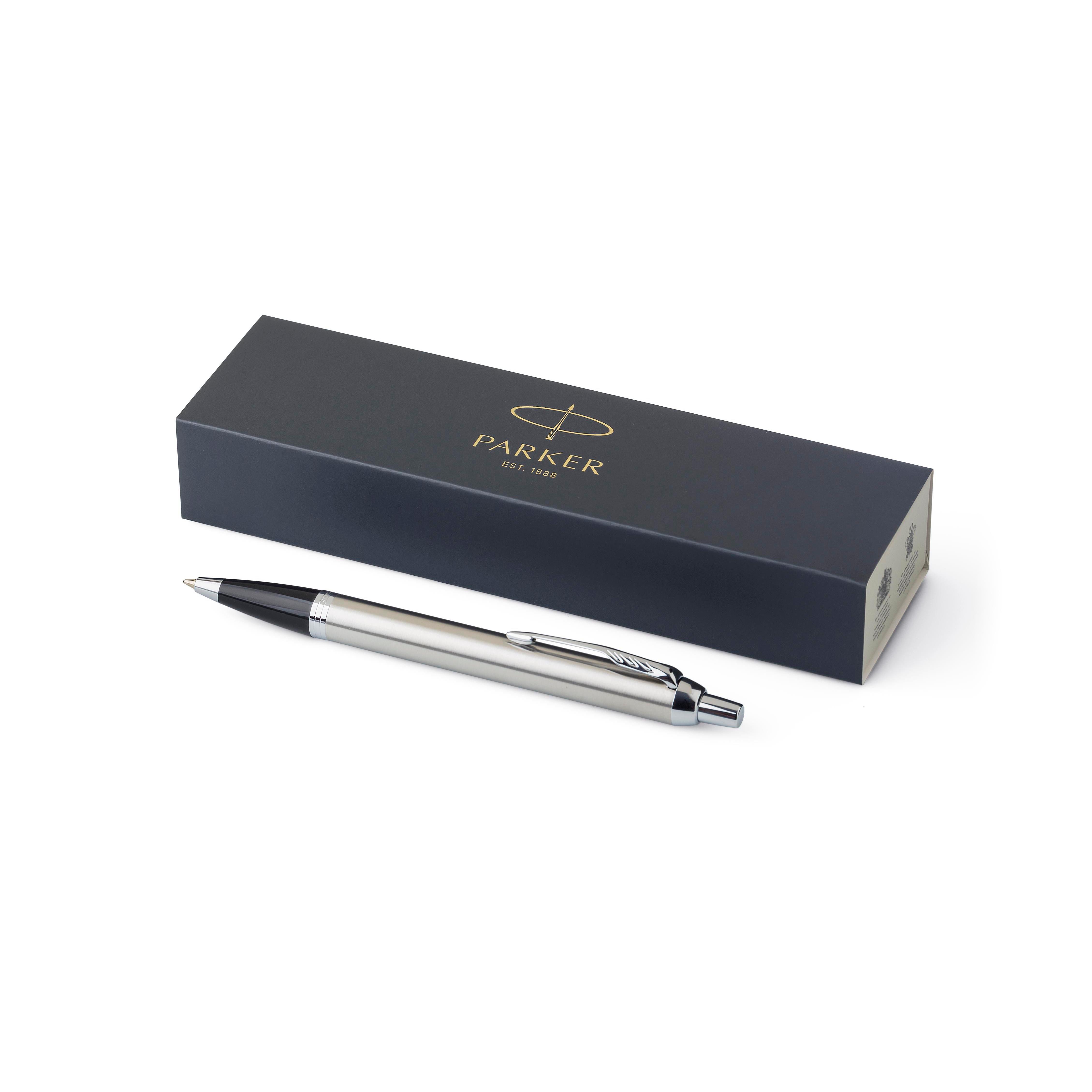 Parker IM Kugelschreiber | Messing und Chrom