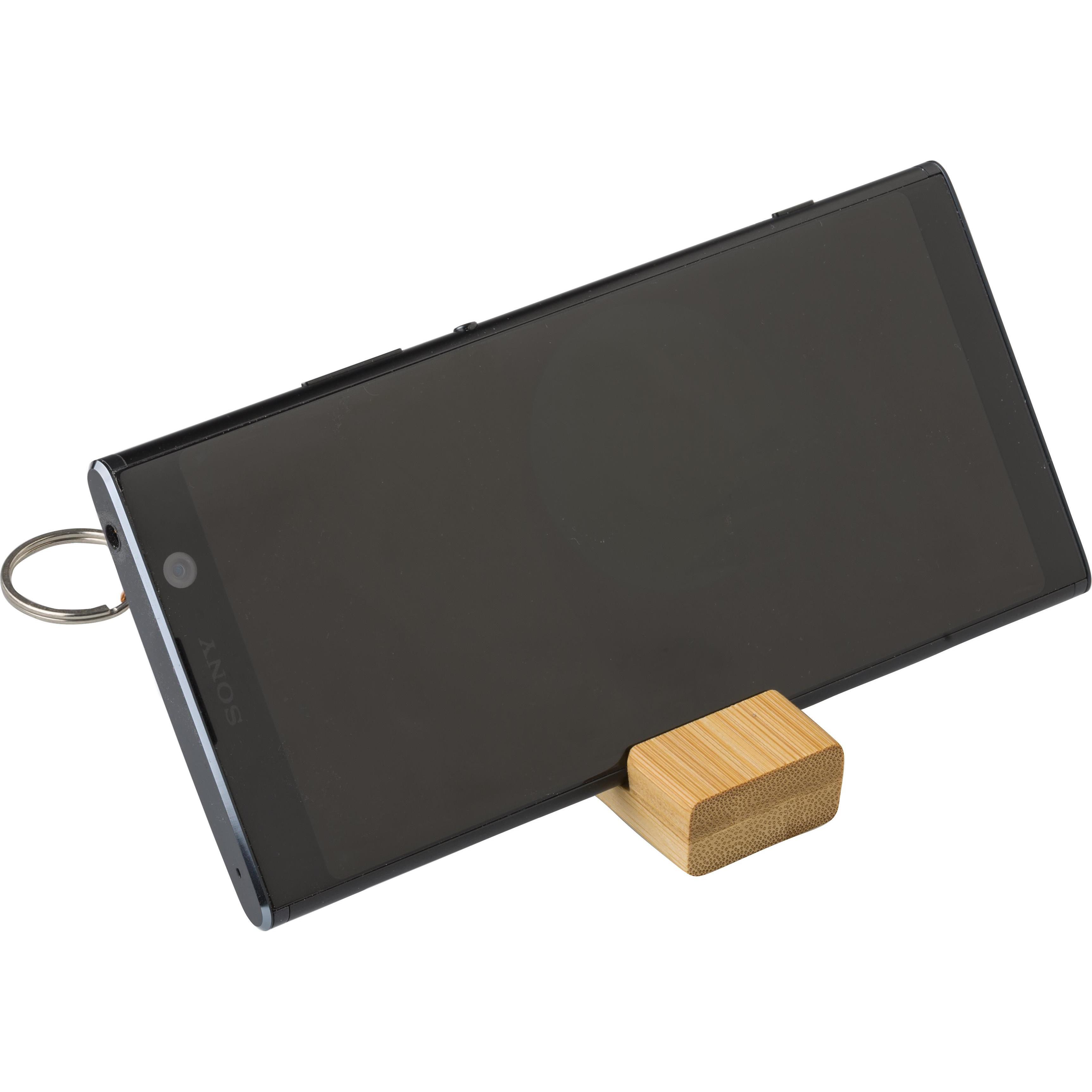 Schlüsselring-Handyhalter Kian | Bambus