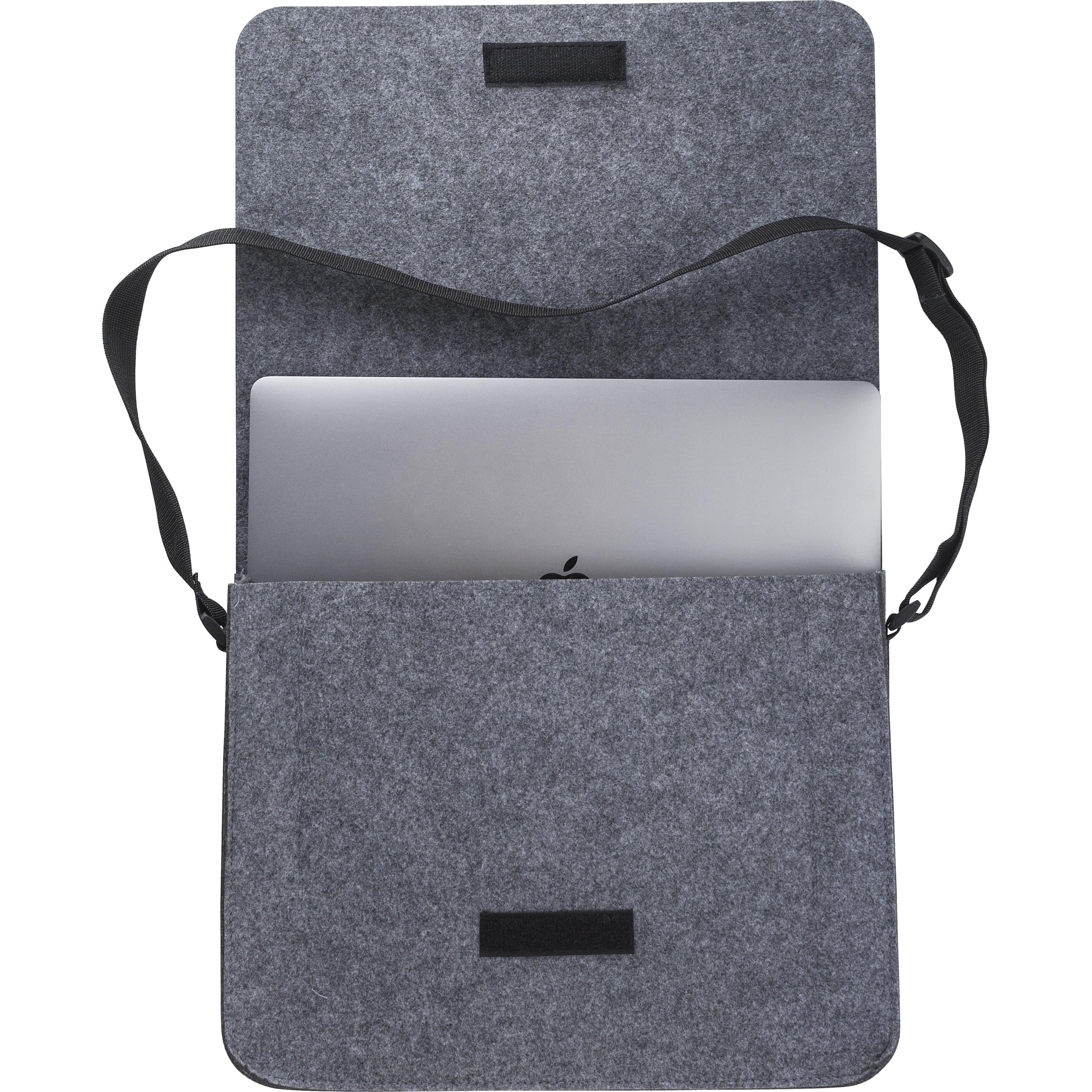 Laptoptasche Layla | Filz | 15 Zoll | Klettverschluss