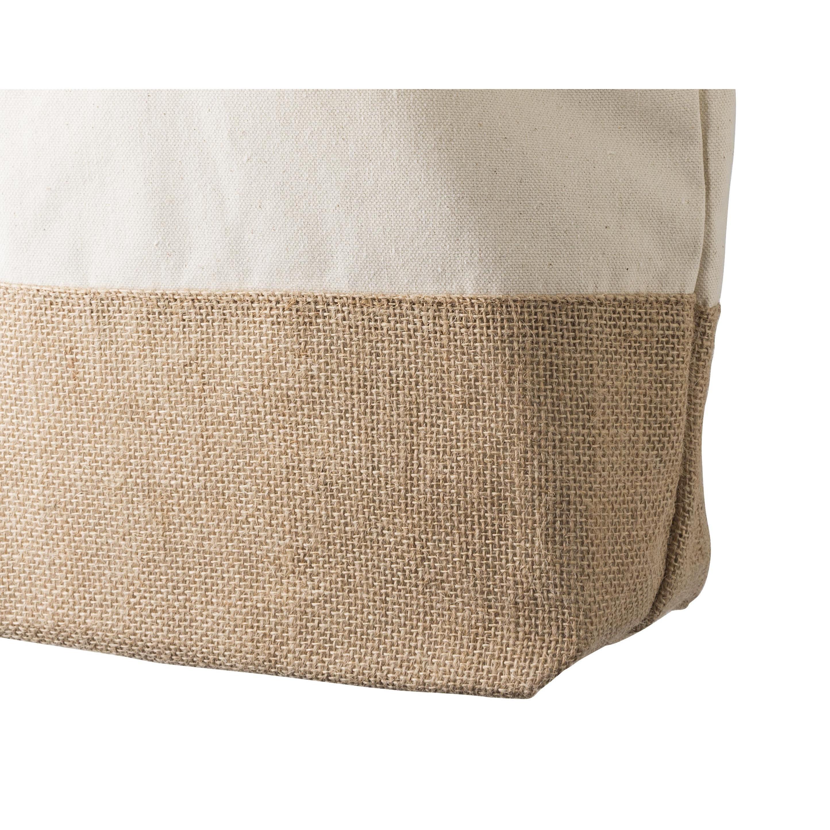 Einkaufstasche Diego | Baumwolle 280 g/m² | Juteboden