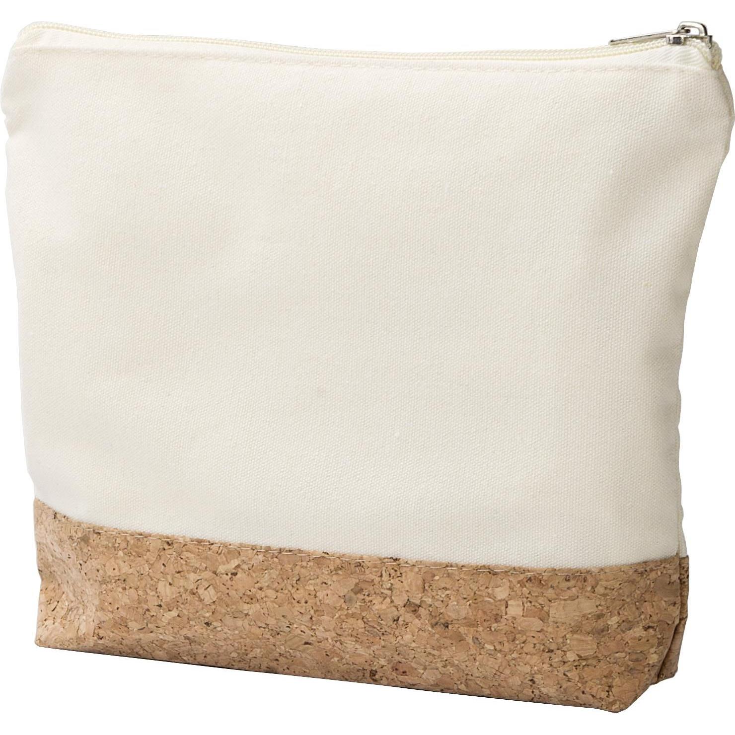 Kulturtasche Teagan | Baumwolle | Kork | 0,5 l