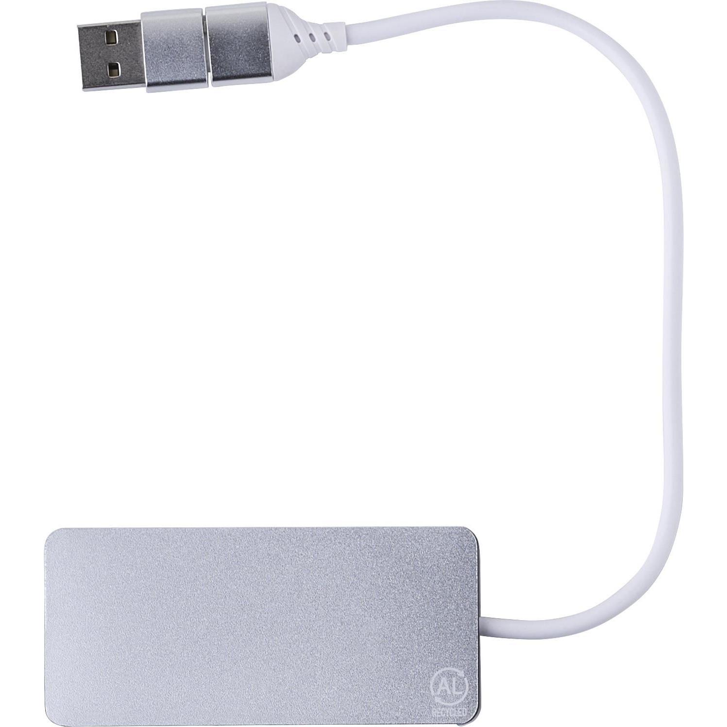 USB-Hub Layton | Aluminium | 3 Anschlüsse