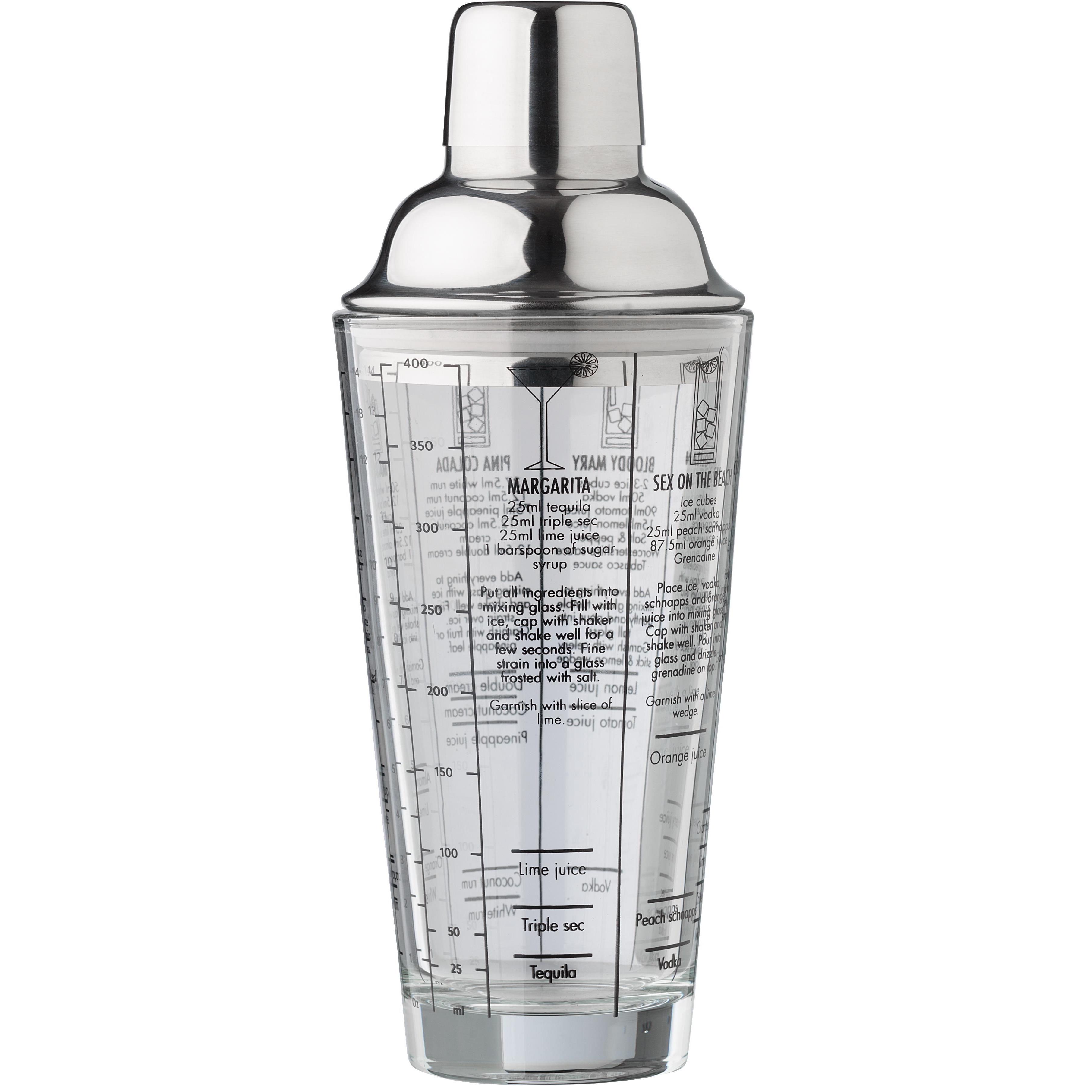 Cocktailshaker Adela | Glas | 400 ml