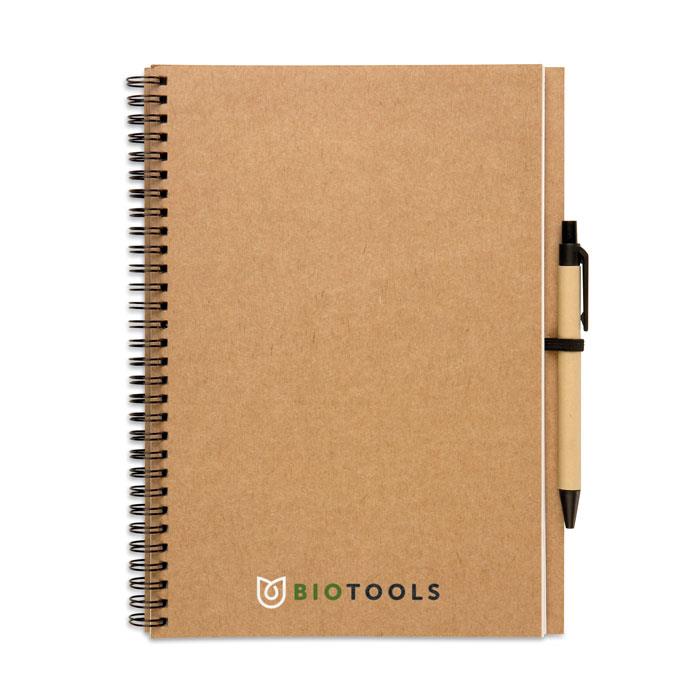 Recyceltes Notizbuch