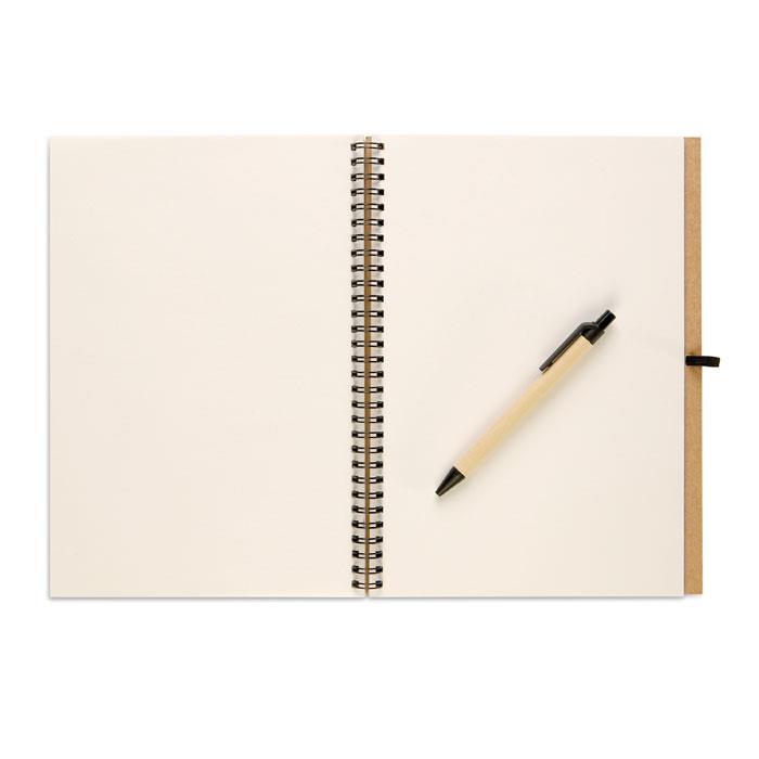 Recyceltes Notizbuch