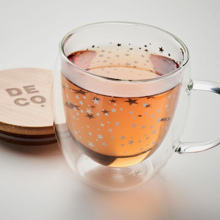 Becher Borosilikatglas Stern