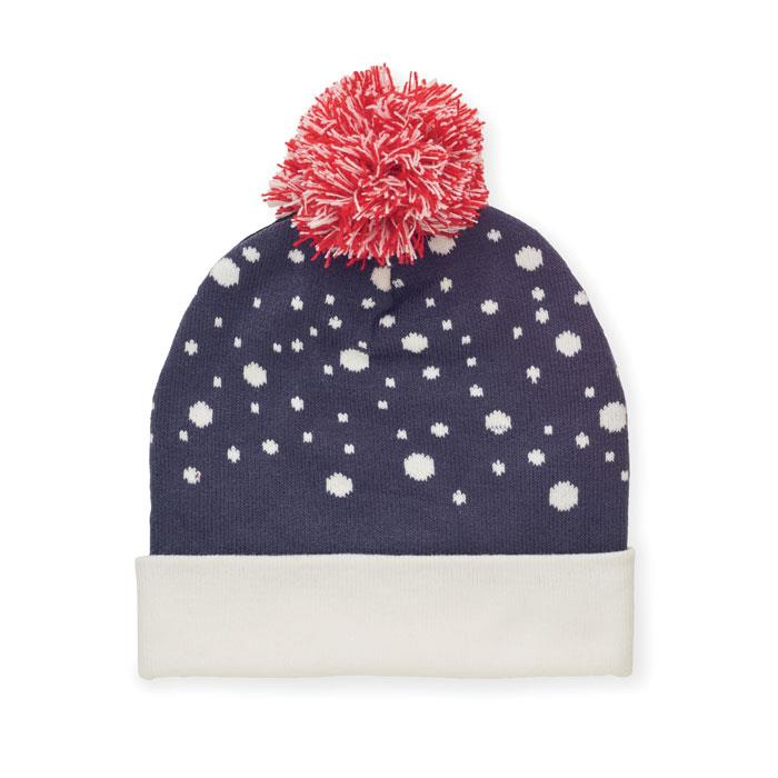 Weihnachtliche Strickmütze