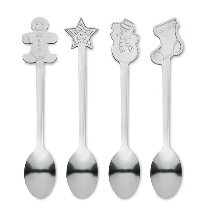 4er Set Teelöffel
