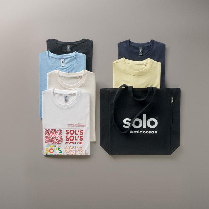 Das SOL´S-T-Shirt-Musterpaket.