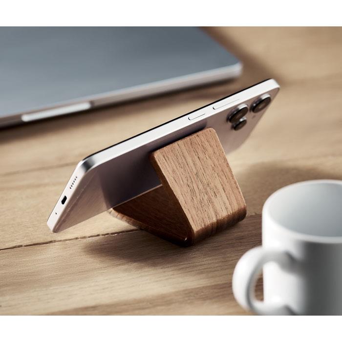 Smartphone-Halter Holz