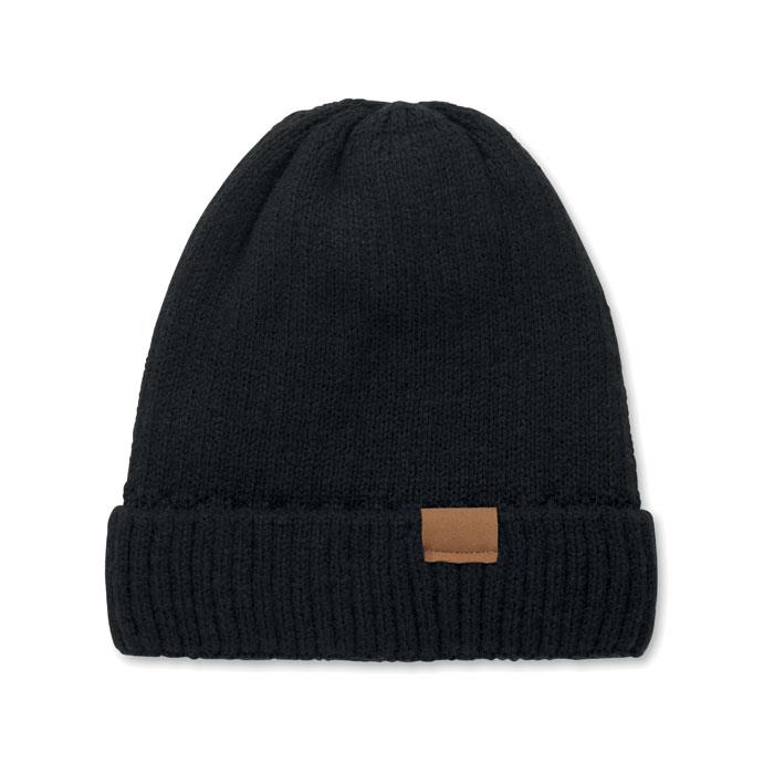 Beanie mit Bündchen