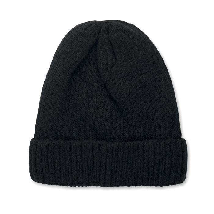 Beanie mit Bündchen