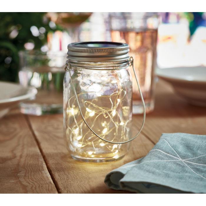 Solar-Licht im Glas