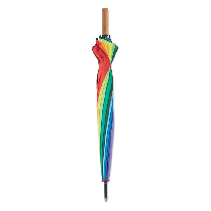 Regenschirm regenbogenfarbig