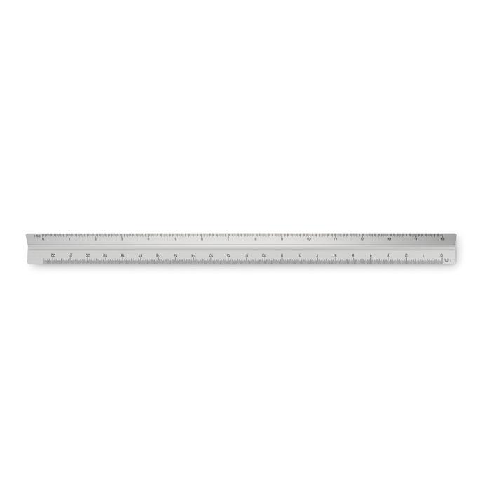 Dreikantlineal Aluminium 30cm