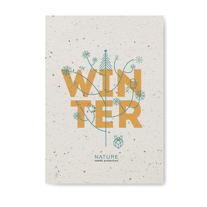 DIN A5 Notizbuch Samenpapier