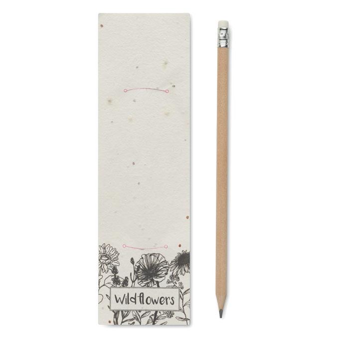Bleistift in Einsteckhülle