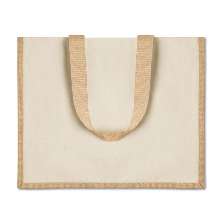 Jute/Canvas Shopper