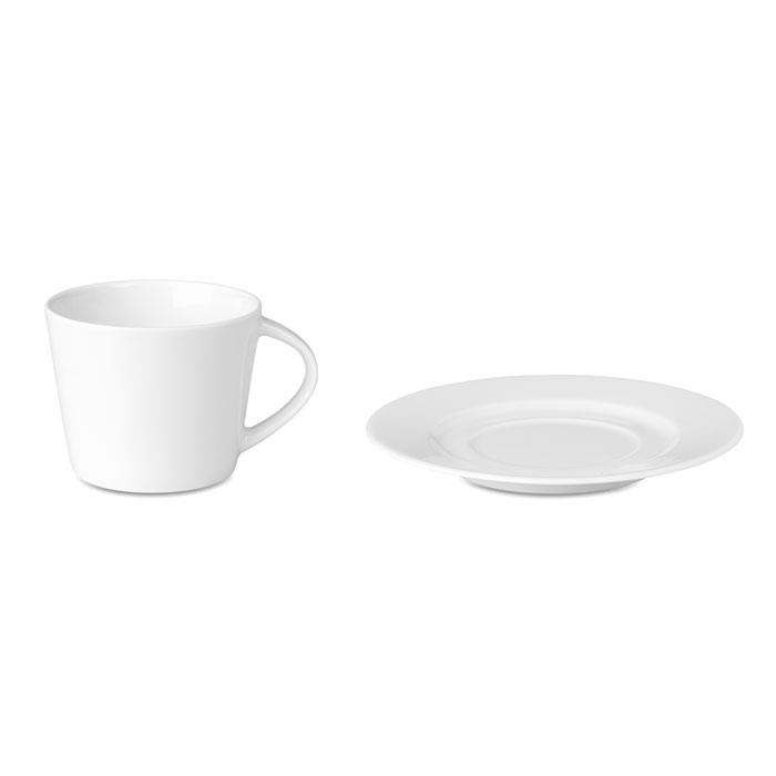 Cappuccino Tasse und Untertasse