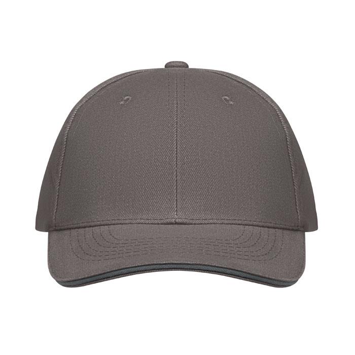 Baseball cap 6 panels 260g/m²