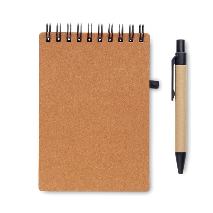 Recyceltes Notizbuch-Set
