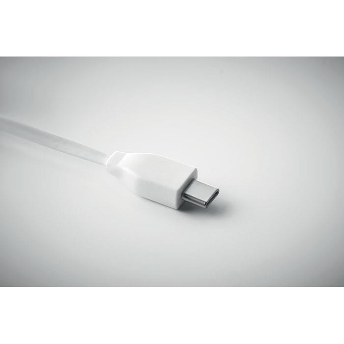Schlüsselring-Ladekabel 3in1