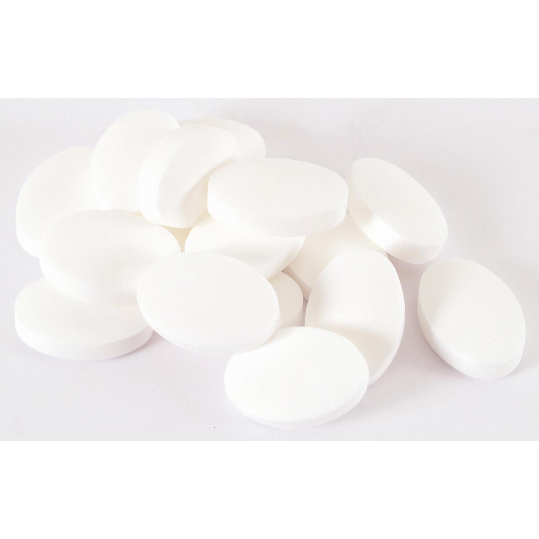 Mint-Pastillen zuckerfrei oval im Süßen Kissen mit Etikett