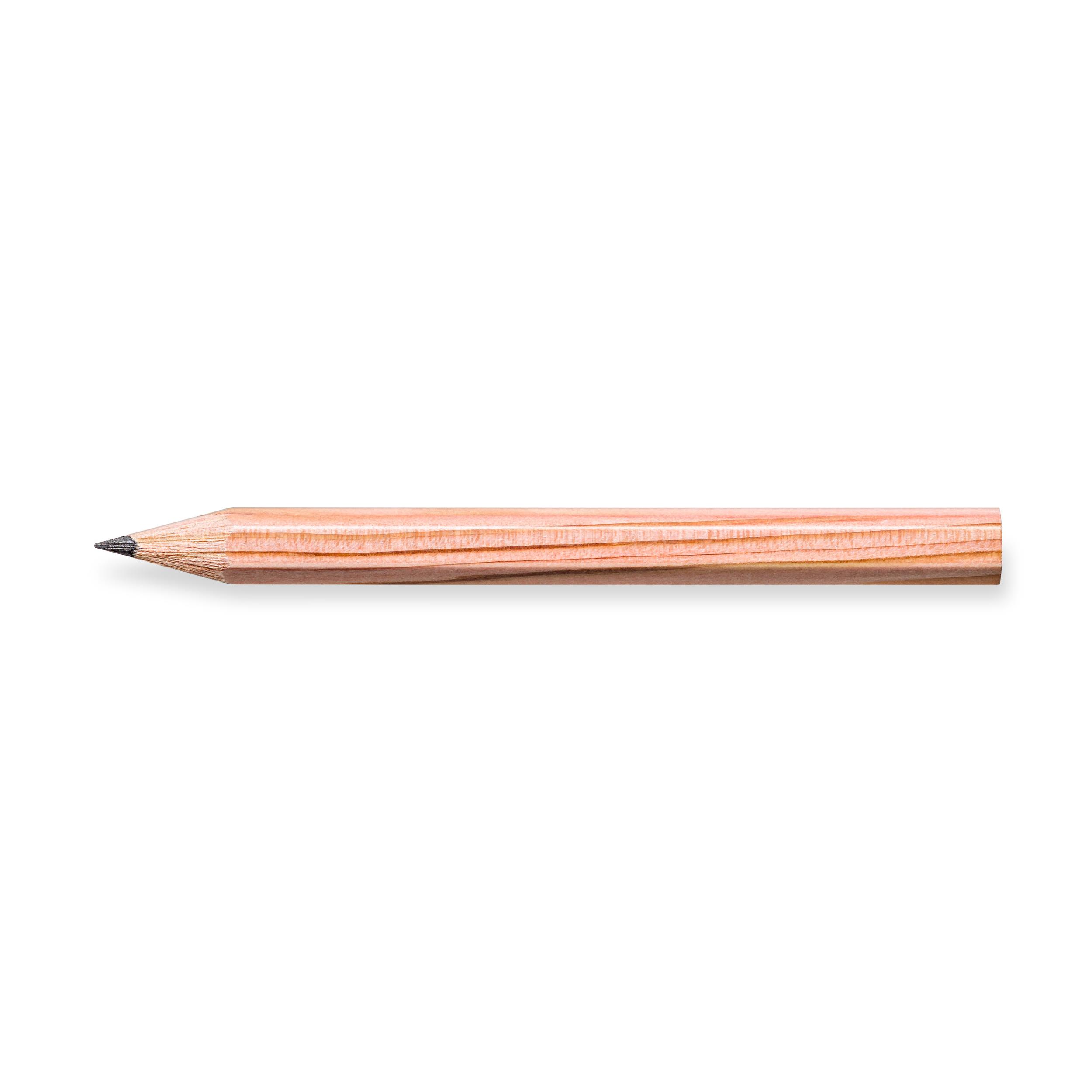 STAEDTLER Bleistift hexagonal, natur, halbe Länge