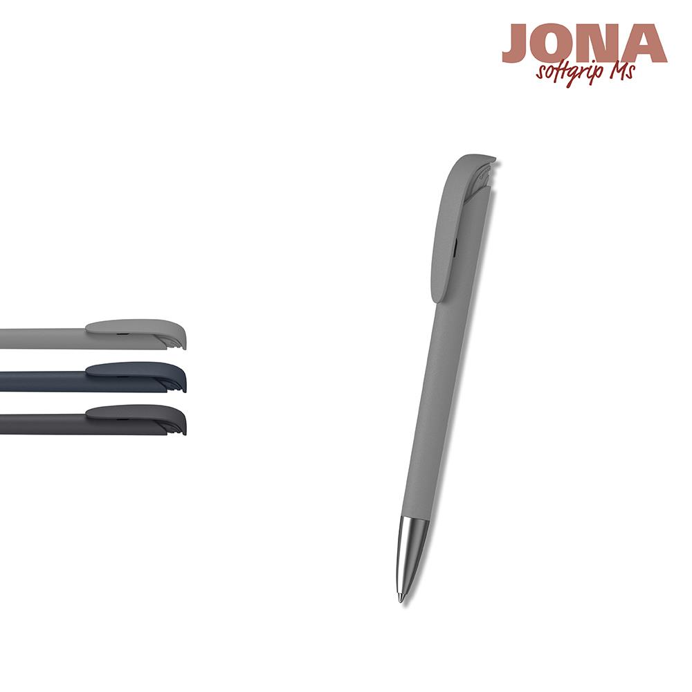 Klio-Eterna - Jona softgrip Ms - Druckkugelschreiber