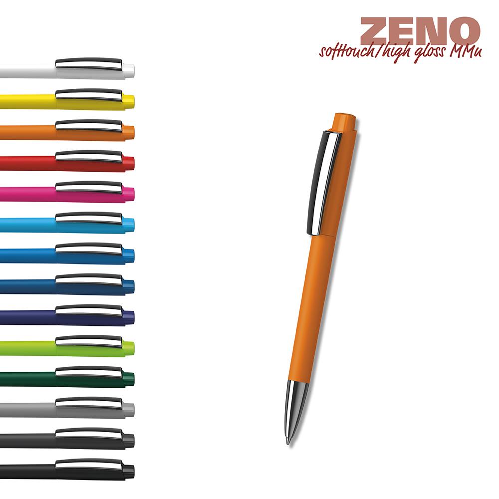 Klio-Eterna - Zeno softtouch/high gloss MMn - Druckkugelschreiber
