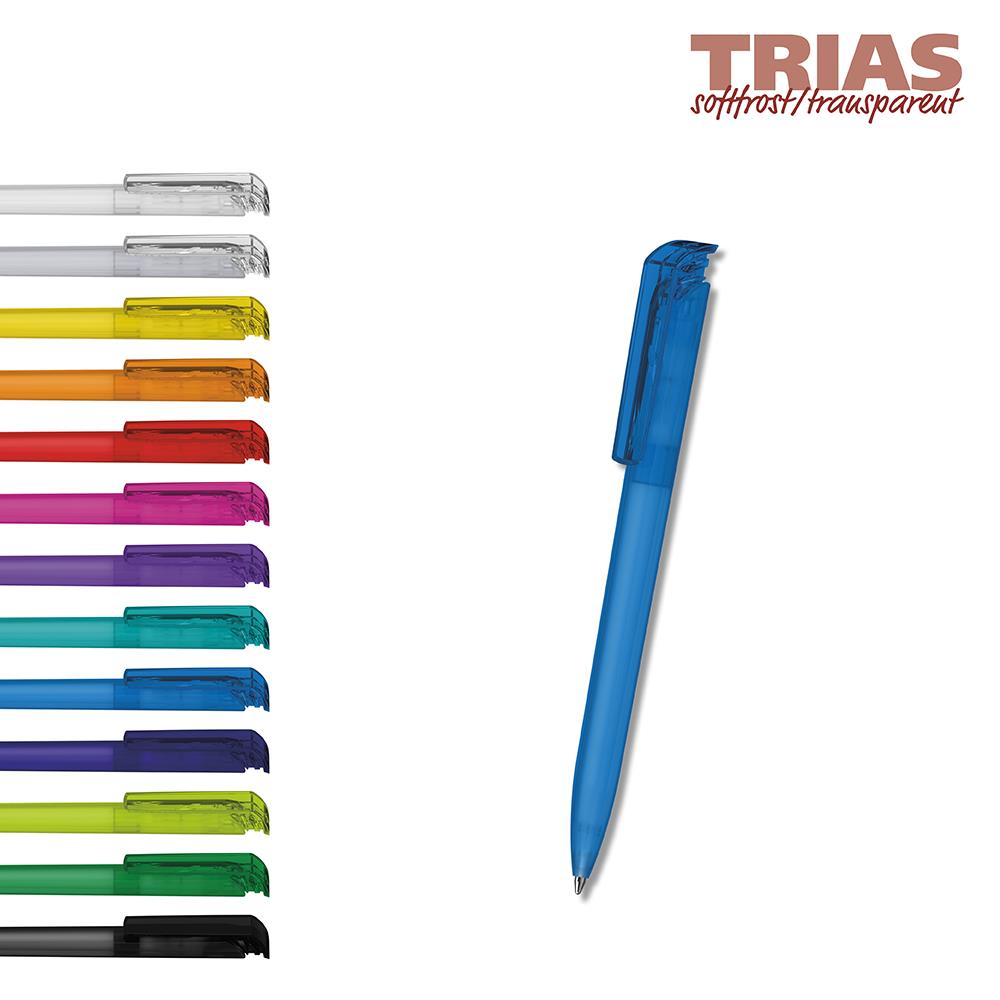 Klio-Eterna - Trias softfrost/transparent - Druckkugelschreiber