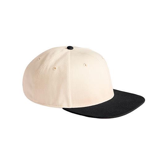 Contrast Flat Peak 6 Panel Cap