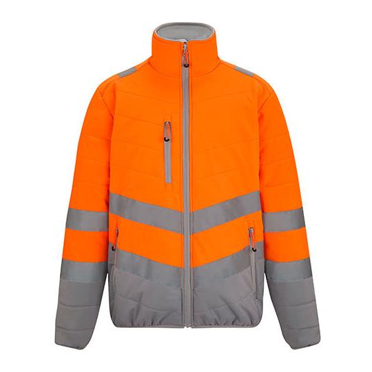 Hi-Vis 2-Tone Thermal Baffle Jacket