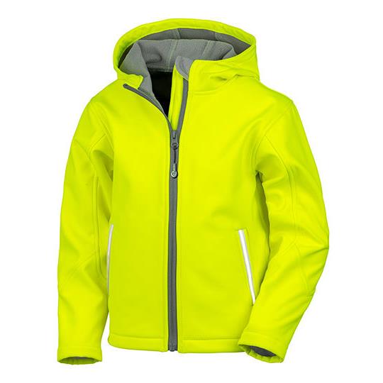 Junior TX Performance Hooded Soft Shell Jacket
